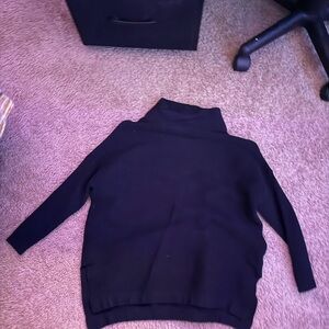 Black Turtleneck Sweater